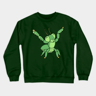 Cute Mantis Friend! Crewneck Sweatshirt